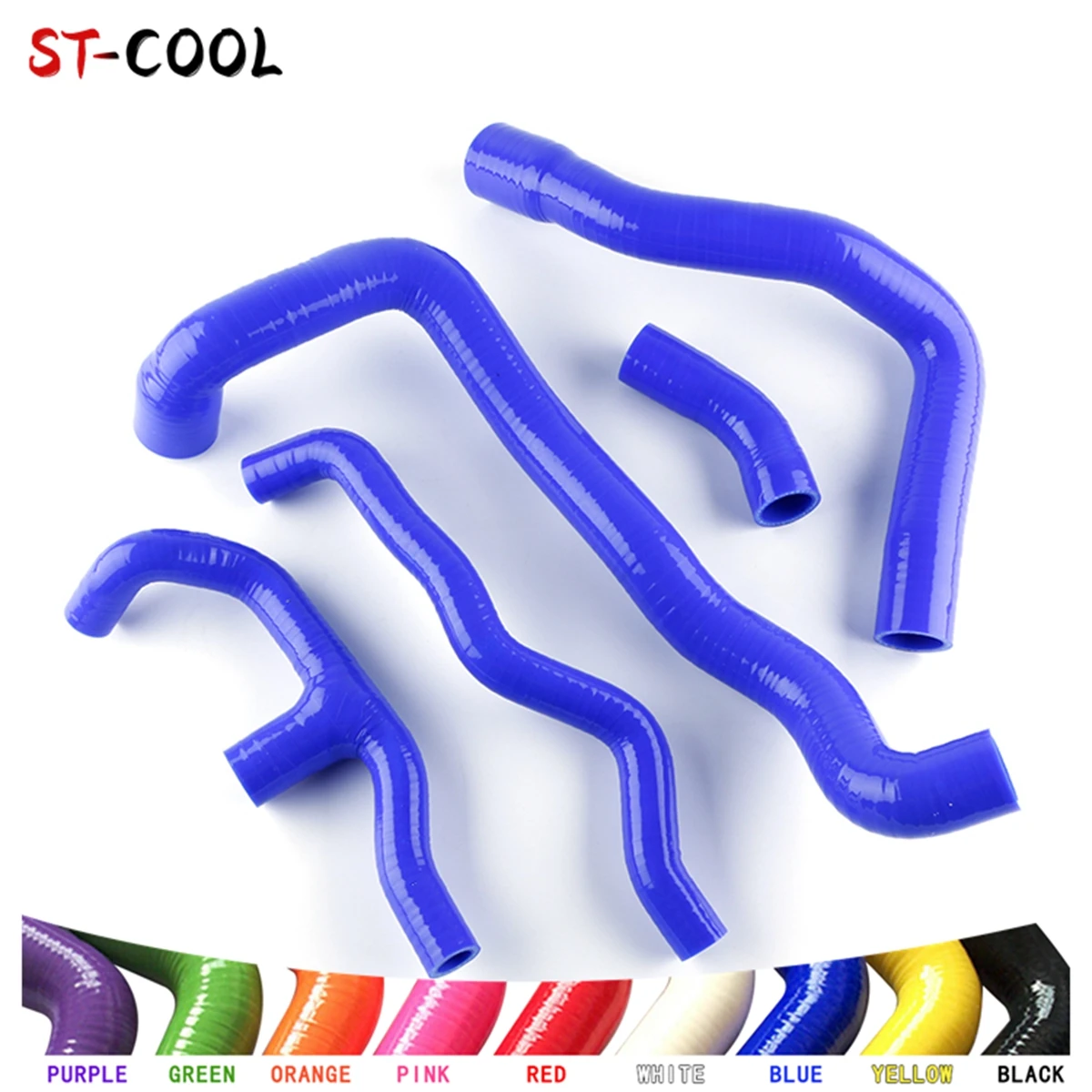 

FOR 2000-2007 MERCEDES BENZ W203 SPORT COUPE C200K Silicone Radiator Hoses 2001 2002 2003 2004 2005 Tubes Kit 5Pcs 10 Colors