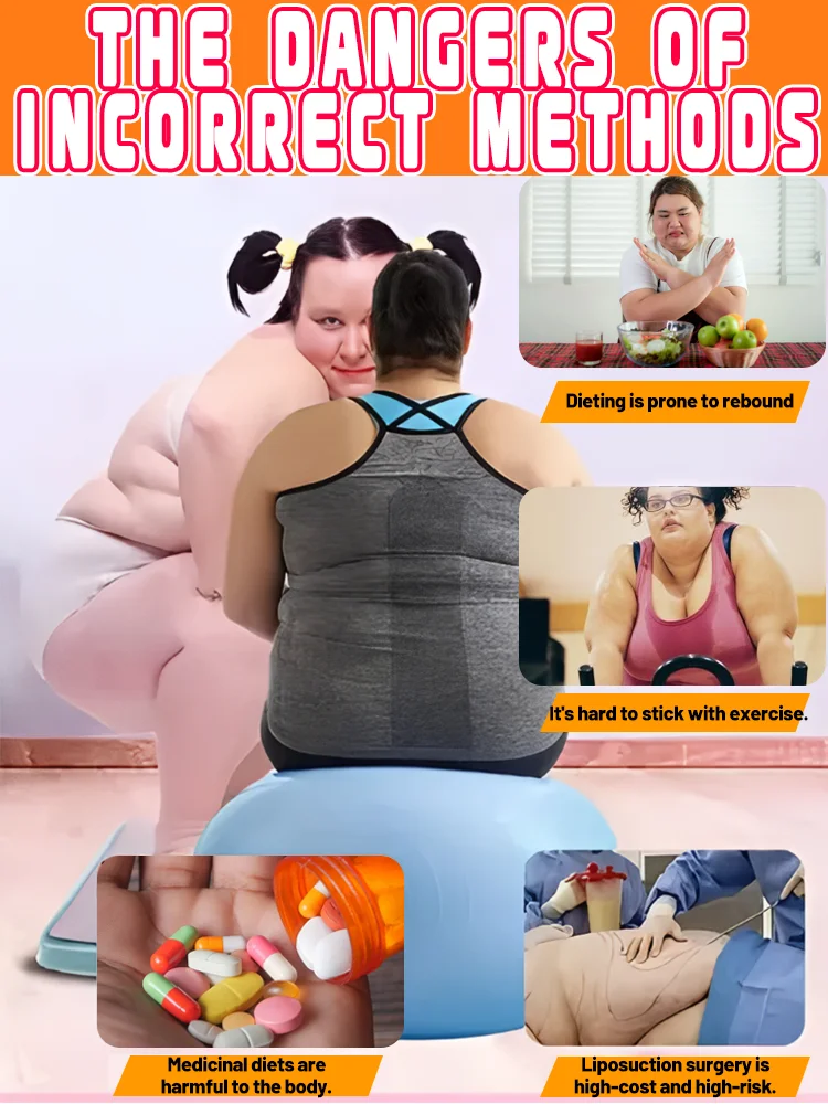 Bᴜʀɴ ғᴀᴛ Burn fat and transform- Say goodbye to bulky contours,and embrace a confident, slender, and elegant self.