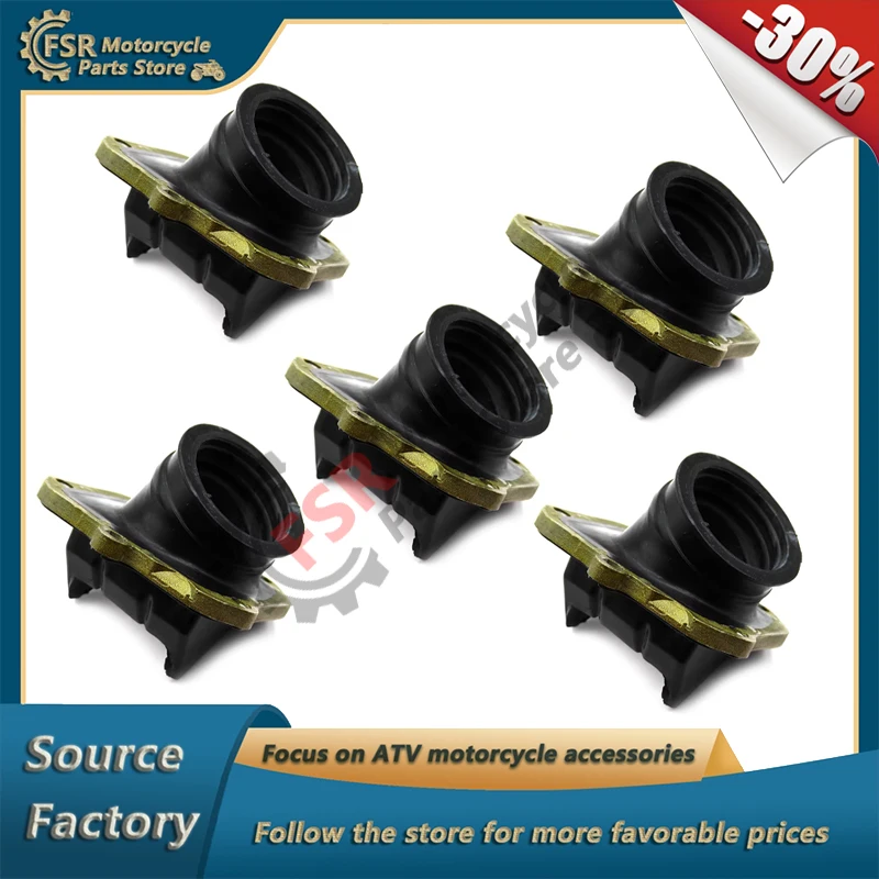 5PCS MX 125 INTAKE MANIFOLD/AP0267993 AP0267996,FOR APRILIA RX-SX 125 34MM/42MM CARBURATORE SPECIFIC CURVED SUCTION MANIFOLD