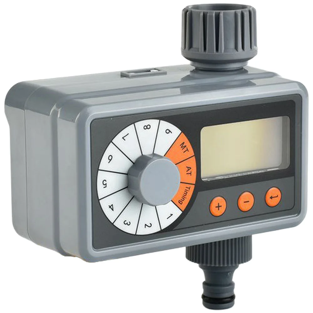 Rain Sensor Garden Watering Timer Automatic Irrigation Controller with 9 Scheduling Programs for Outdoor Plants