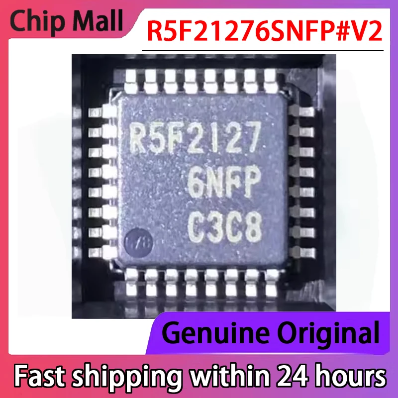 

2PCS R5F21276SNFP#V2 R5F21276SNFP R5F21276 Packaging LQFP32 New Microcontroller Chip Original in Stock