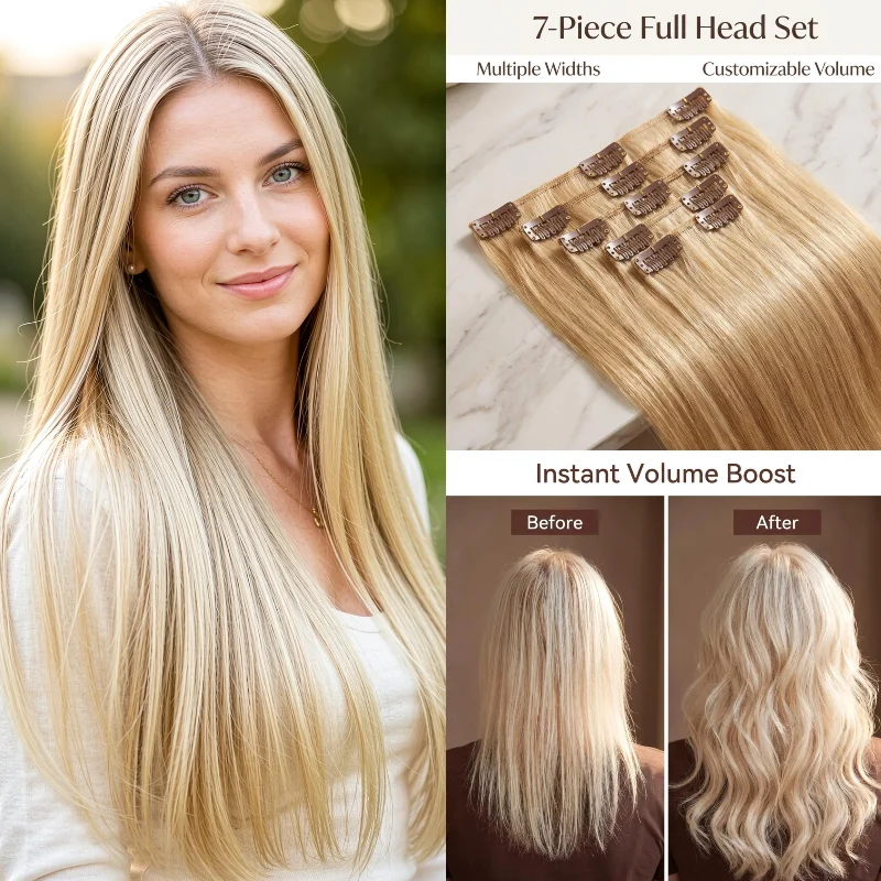 capelli-veri-remy-umani-7-pezzi-con-clip-14-pollici-ondulati-613-60-extension-per-capelli-facili-da-applicare-e-rimuovere-per-look-da-festa-vendita-all'ingrosso