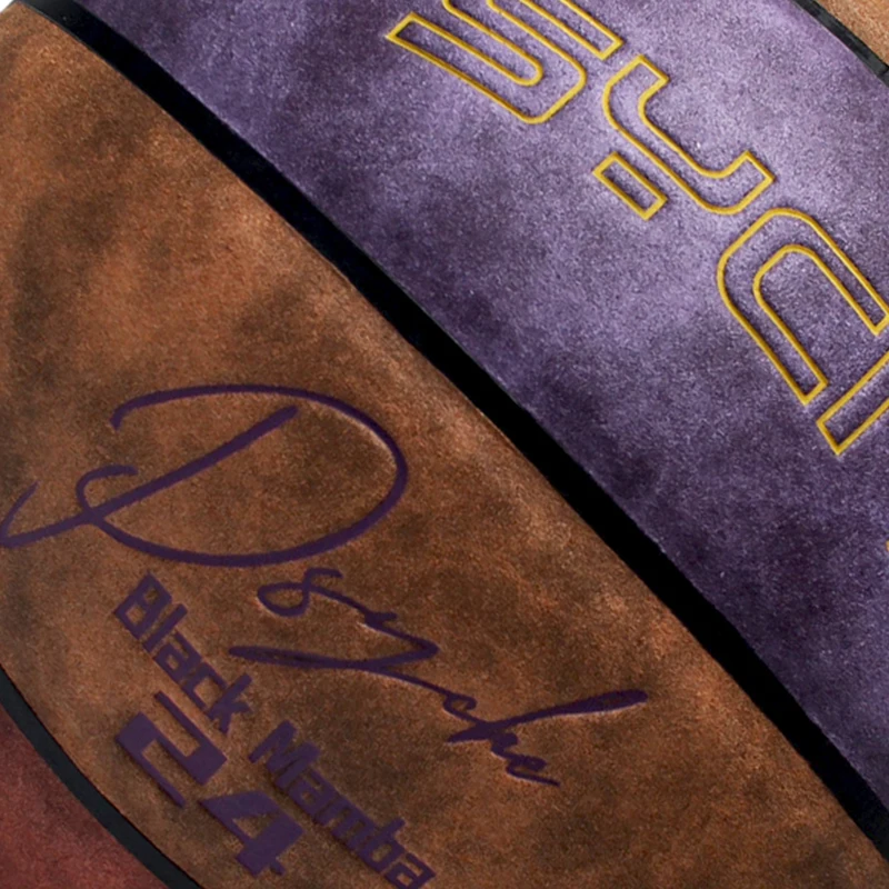 كرة سلة ذات ملمس ناعم من جلد الغزال مقاومة للاهتراء ومضادة للانزلاق للاستخدام الداخلي والخارجي كرة سلة تدريب كرة السلة للرجال