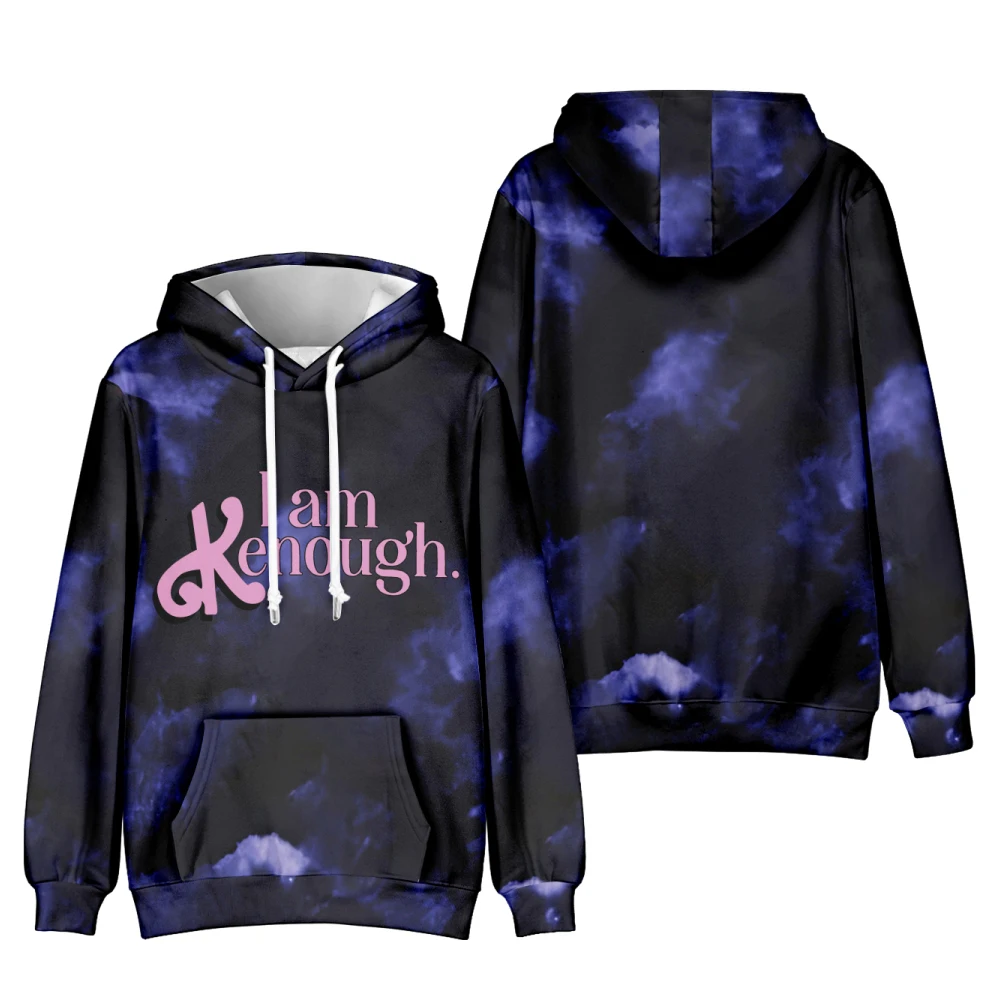 I Am kensemble-sudaderas con capucha para niños y niñas, ropa de calle con estampado 3D Tie Dye, sudaderas casuales de moda, de gran tamaño Sudadera con capucha, chándales para niños, ropa