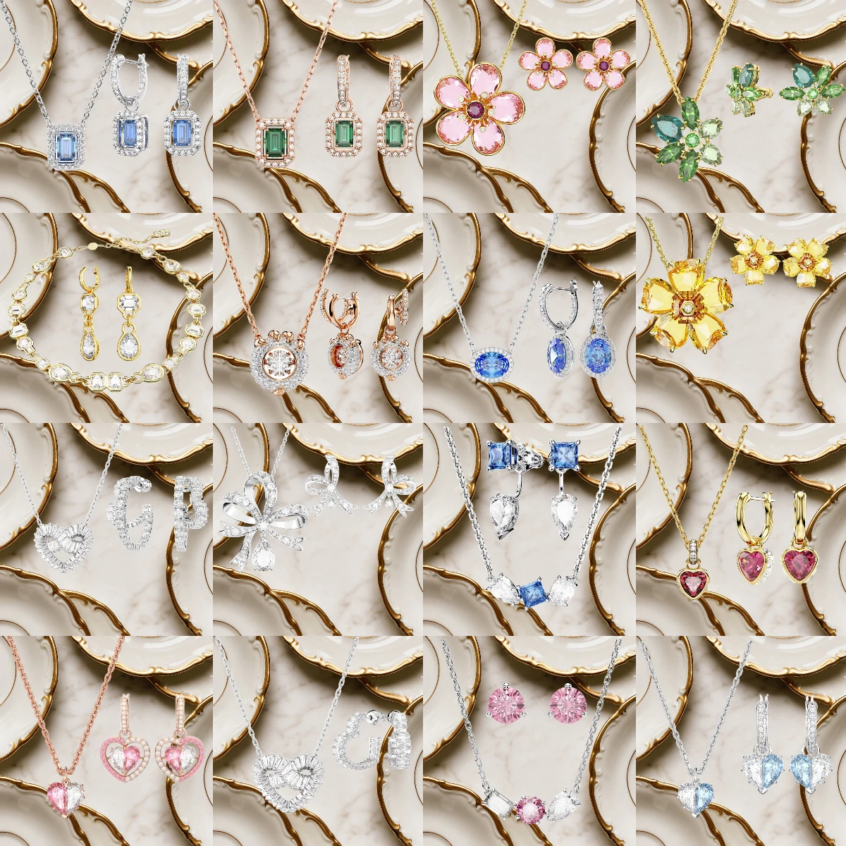 2026 New Arrival Christmas Dazzling for Her Evening Gala Fashion Jewelry Timeless Classic Must-Have Sparkle