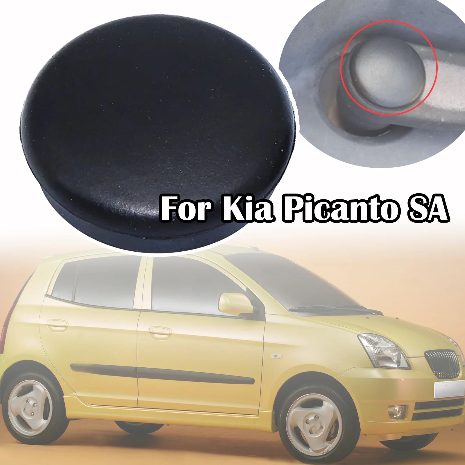 For Kia Picanto SA Morning EuroStar Eko Taxi Naza Suria Car Front Wiper Arm Nut Cover Cap Bolt 2004 2005 - 2010 2011 Replacement