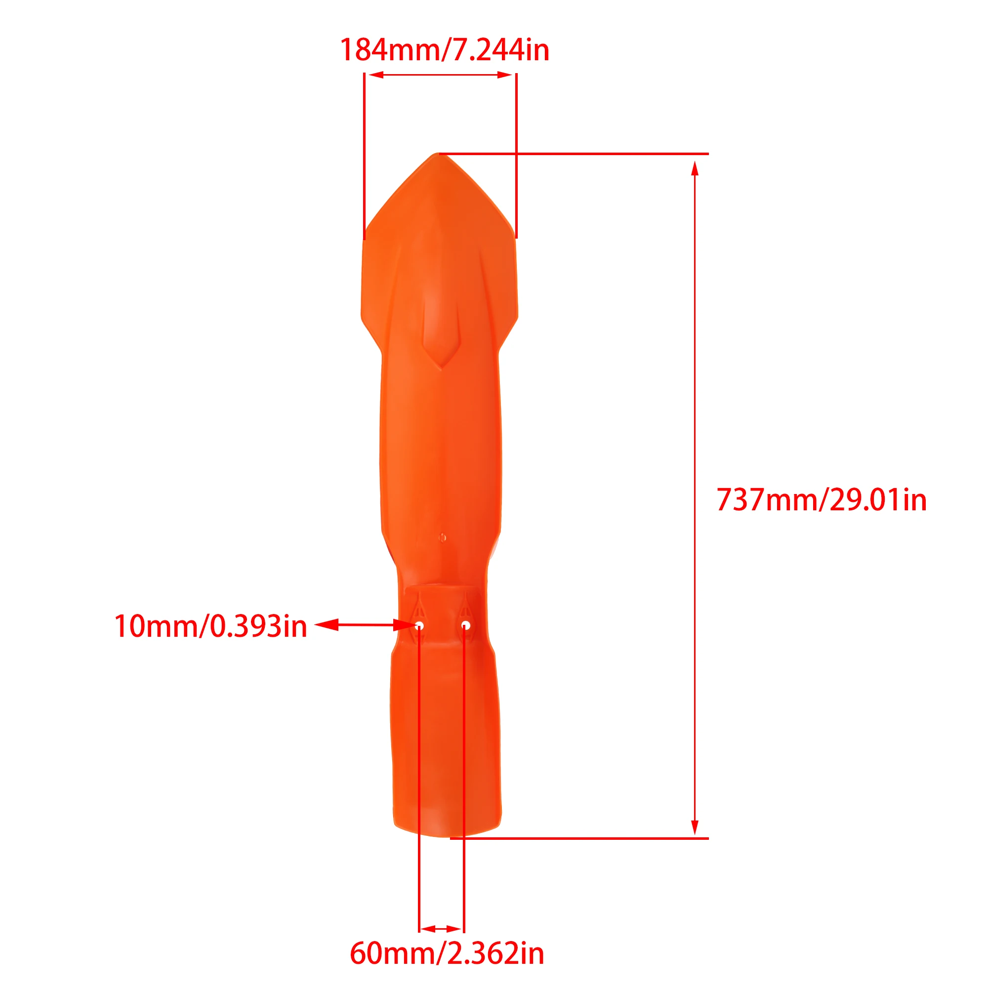واقي الطين للحاجز الأمامي للدراجة النارية KTM SX SXF XC XCF EXC EXCF XCW XCWF 125 150 250 300 350 450 500 2016-2022 أجزاء موتوكروس