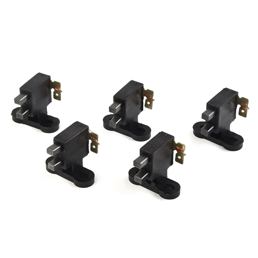 Assembly Carbon Brushes For 2kw-3kw Generator Accessories 168F Parts Replacement Accessory 5pcs Set New Assembly