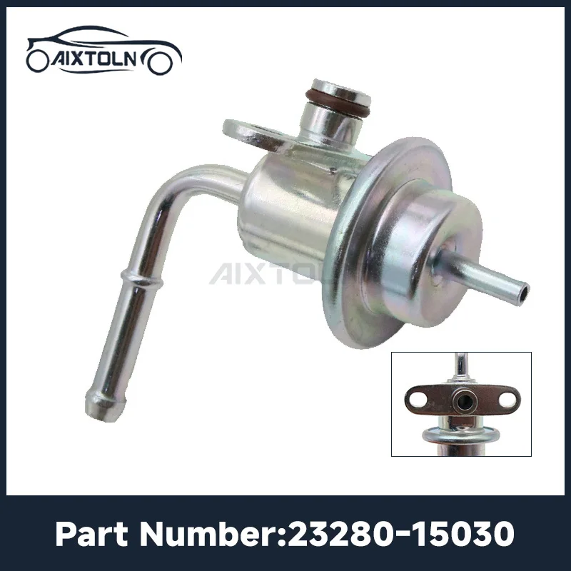 Fuel Pressure Regulator 23280-15030 For Toyota Corolla Sprinter AE100 AE101 1992-1997 4A-FE 1.6L Good Quality New 2328015030
