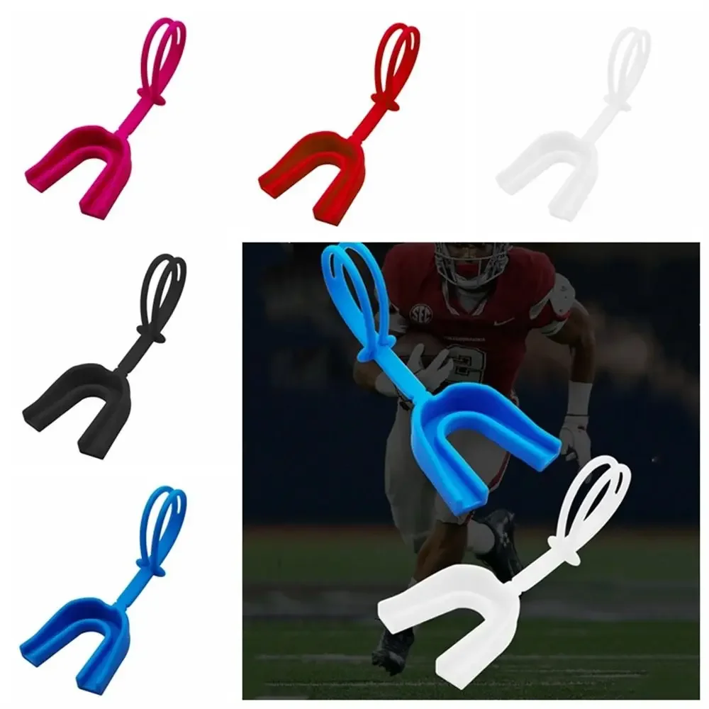 Silicone Sports Mouthguard Boxing Basketball Hockey Karate Baseball Rugby Match Teens Adults Teeth Mouth Guard Protector