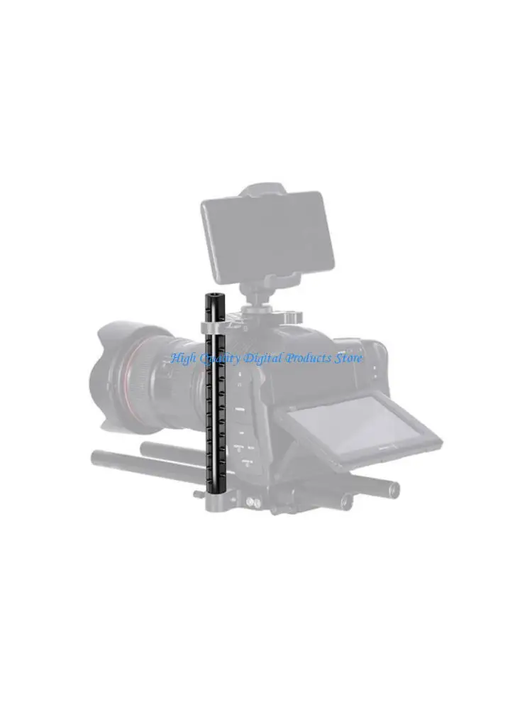 

U2JE 2Pcs Aluminum Alloy Rod 15mm Guide Tube For Expanding Photography Equipments