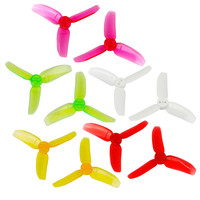 M./-20pcs(10 pairs)Kingkong 2840 PROPS /2.8X4 CW CCW 3-blade Propeller 1.5mm Mounting Hole for FPV Quadcopter RC Racer Drones