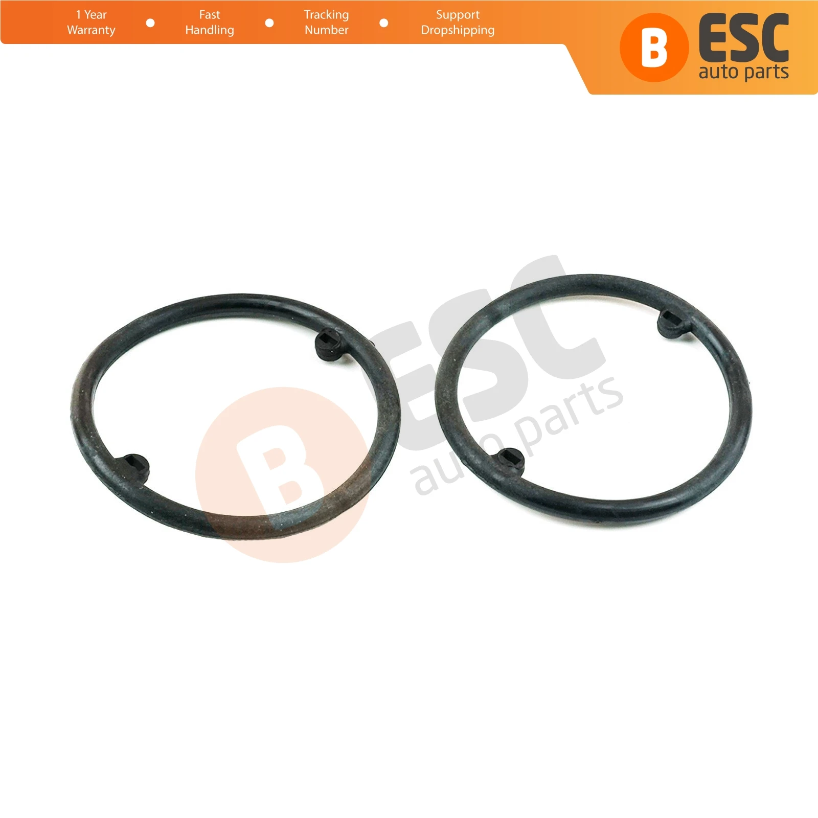 ESC Auto Parts ESP873 2 Pcs Oil Coolant Seal 038117070A, 038117070B, 06A103033A  for Audi Seat Skoda VW Ship From Turkey