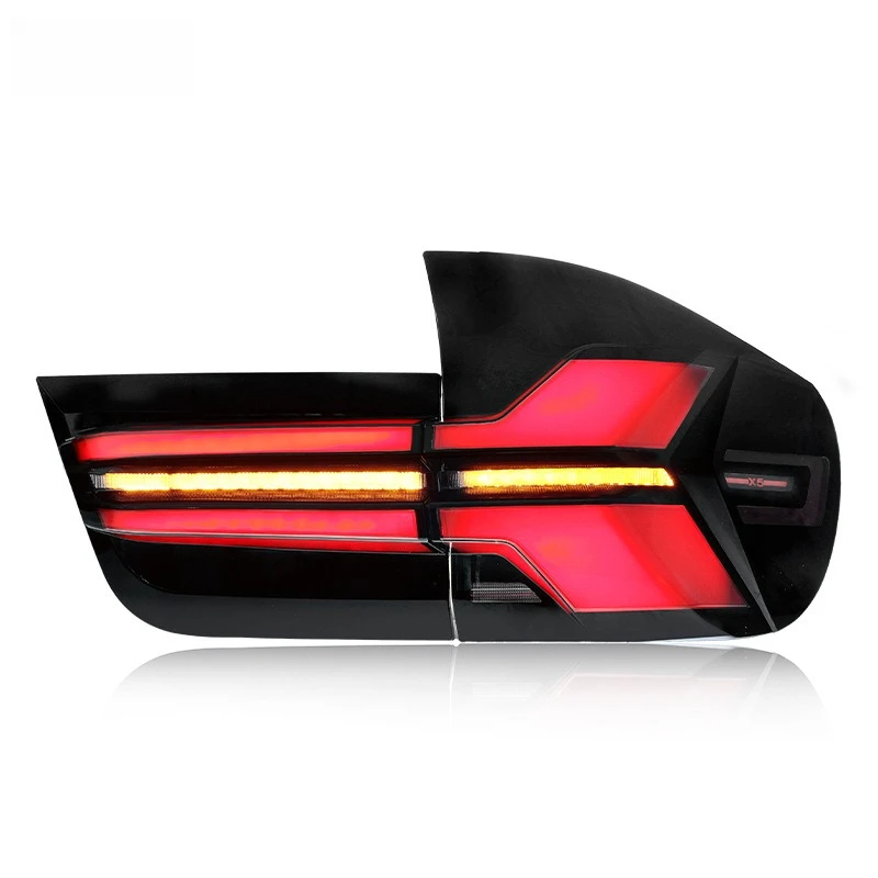 

Suitable for 07-13 bm X5 taillight assembly E70 modified new LED rear light running light streamer steering