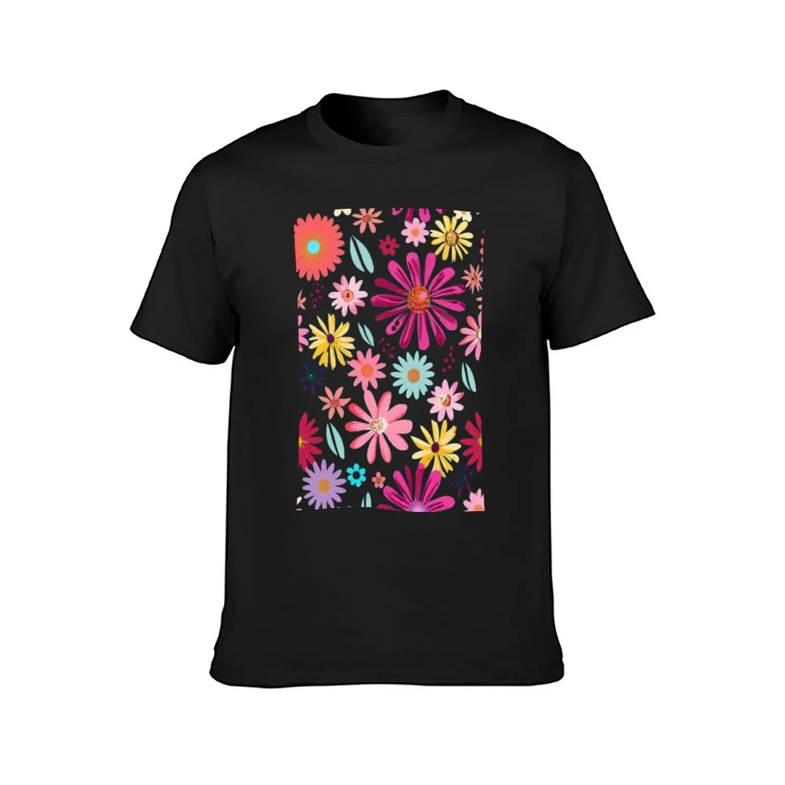 Aster Flowers Patterns 2 T-shirt aesthetic clothes plus sizes men clothings