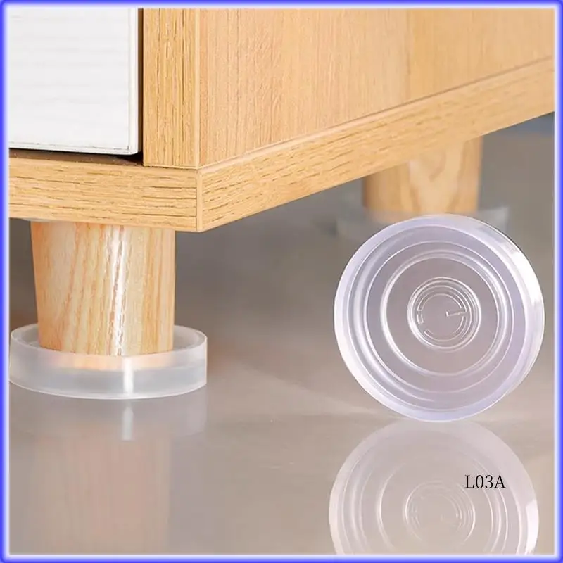 

RM-4Pcs Chair Leg Caps Feet Protector Pads Furniture Table Covers Socks Plugs Cover Furniture Leveling Feet Home Easy Install