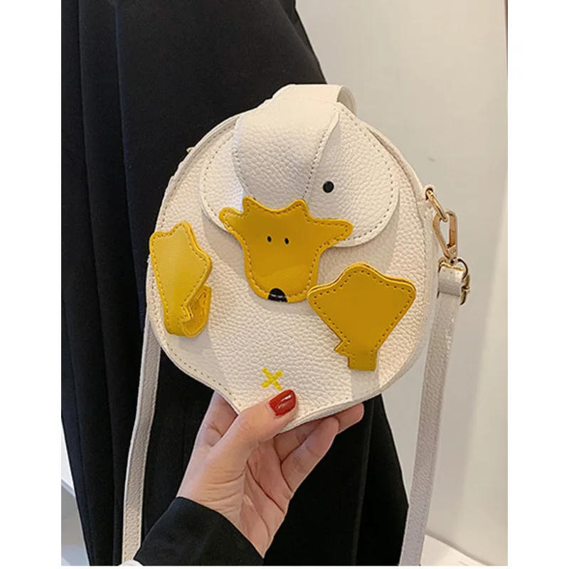 Shoulder Bag Cartoon Duck Single Fashion Handbags For Women Casual High-Quality Messenger Female Versatile Luxury Crossbody Y2k