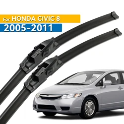 Erick's Wiper LHD Front Wiper Blades For Honda Civic 8 Sedan Windshield Windscreen Clean Window Brushes 26