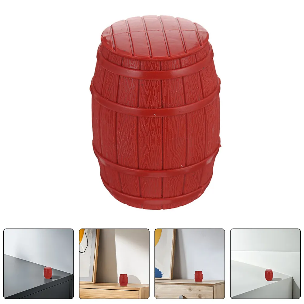 25pcs Realistic PVC Pirate Barrels – Detachable Mini Decor for Kids Playset, Home Office Display & Sand Table Accessories