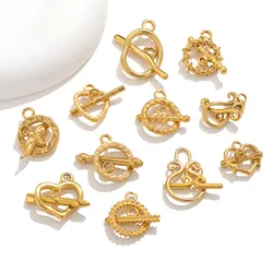 4 Set/partij Roestvrijstalen Ot Gespen Gesp Voor Ketting Armband Sieraden Maken Diy Gespen Connector Kneden Sieraden Accessoires