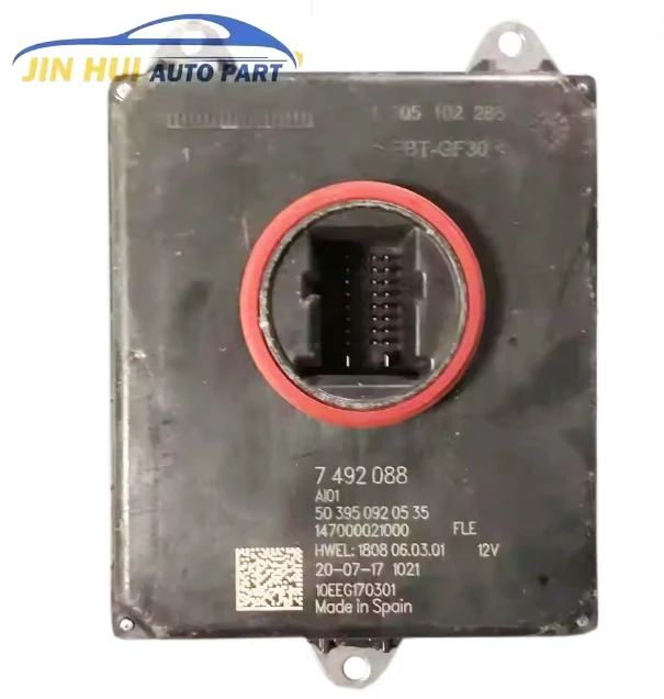 

63117492088 OEM оригинальный светодиодный балласт для Mi-ni F56 F45 F55 F48 F49 Модуль управления ксеноновыми фарами Компьютер 7492088 Балласт