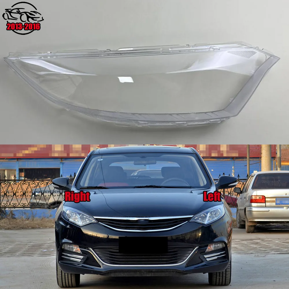 

For ChangAn Eado XT 2013 2014 2015 2016 Car front Headlight headlamps transparent lampshade lamp shell Headlight Cover lens