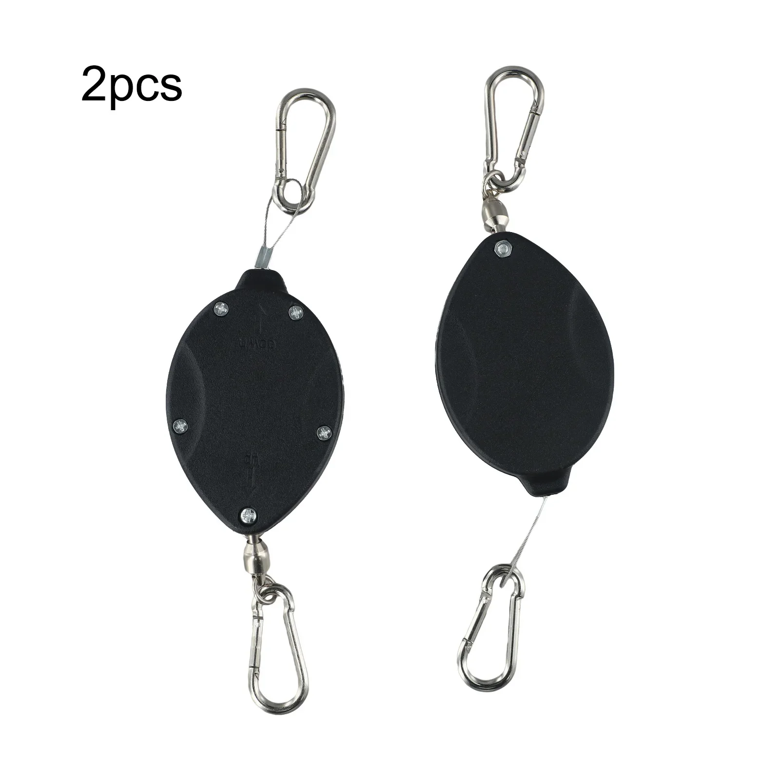 Adjustable Hook Plant Pulleys Set Of 2 Reliable Solution For Maintaining Height Of For Hanging Plants And More