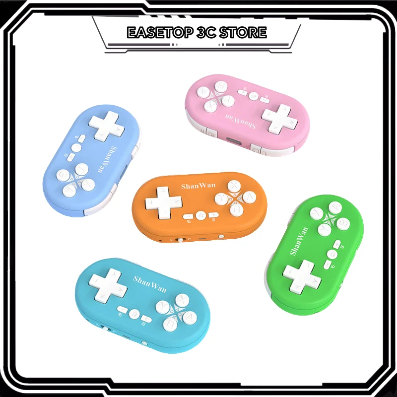 

Беспроводной игровой контроллер ShanWan Q36XSP Mini Bluetooth, портативная легкая версия для Android, Windows, мобильных устройств и ПК
