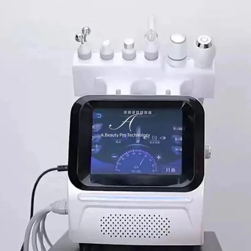 

2025 Hot Sale Korea H-cool Hydrogen H2O2 Hot Air Small Bubble Hydro Face Care Microdermabrasion Hydra Water Peel Facial Machine