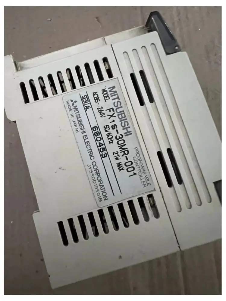 second-hand     PLC      FX1S-30MR-001    Test passed     Fast Shipping