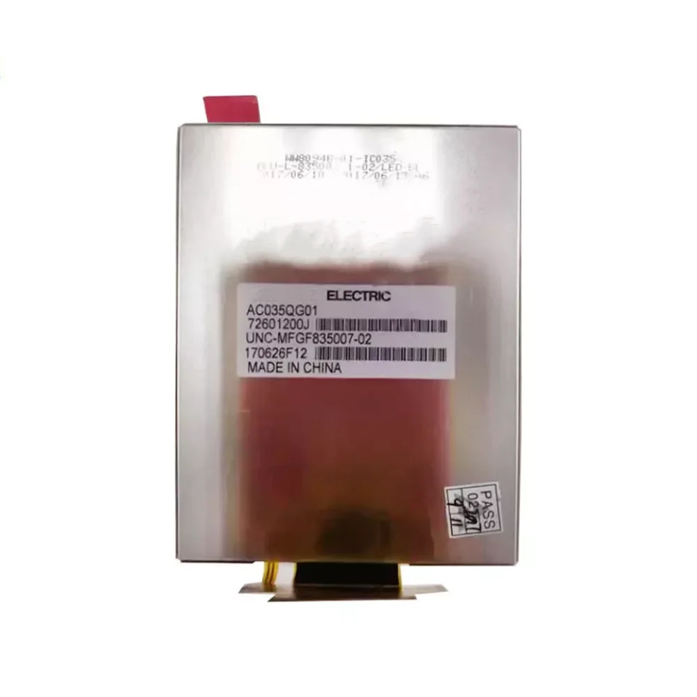 AC035QG01 Panel Layar Tampilan LCD Asli 3,5 Inci