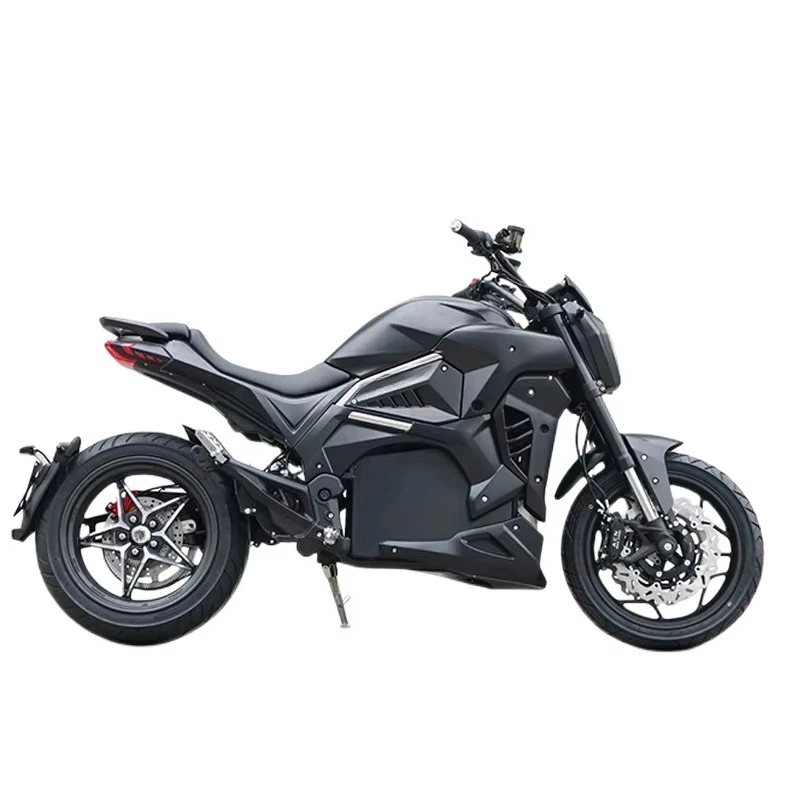Rs Devil's Road Legal Electric Motorcycle Retro 17 Inch Wheels 8000 Watts High Speed with 150AH Lithium Battery Remote 72v Volta