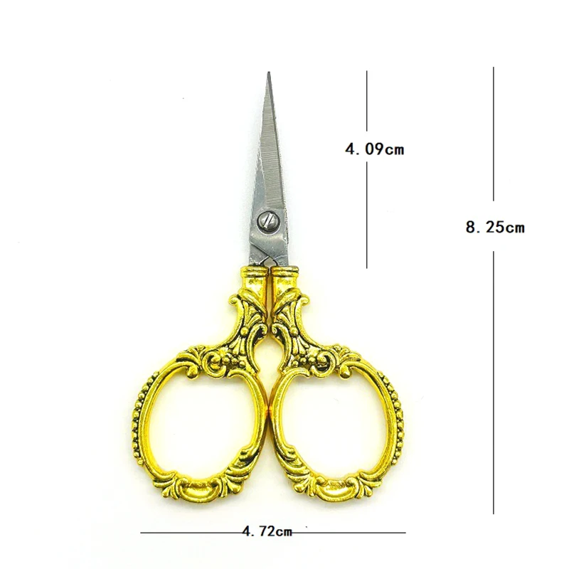 Forbici Vintage in acciaio inossidabile forbici da ricamo per taglierina per tessuto da cucire forbici da sarto strumenti per forbici forbici per