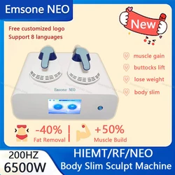 New upgrade  EMS Body Sculpting machine 15Tesla 6500W Hi-emt Nova Emsone Muscle Stimulator Slimming Weight Lose Massage device