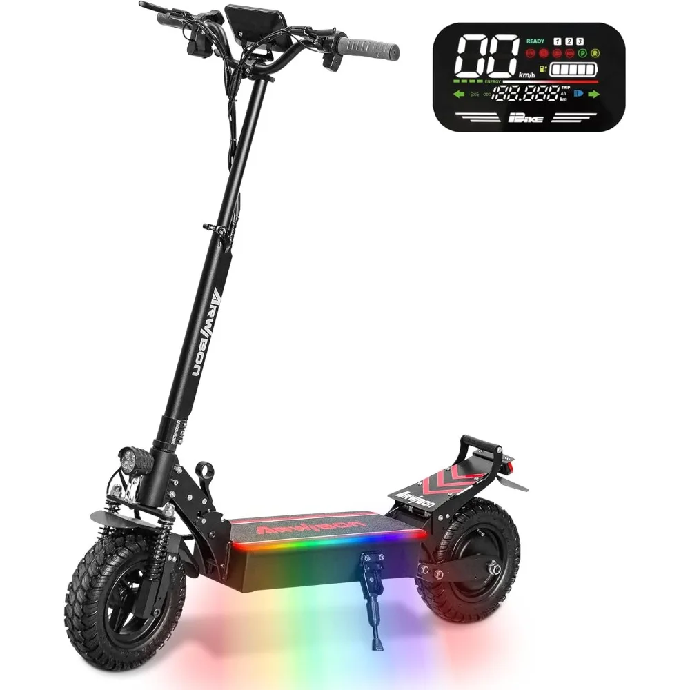 Electric Scooter, Electric Scooter for Adults with 2500W Motor,Up to 30MPH &30Miles-11 Off-Road Tire