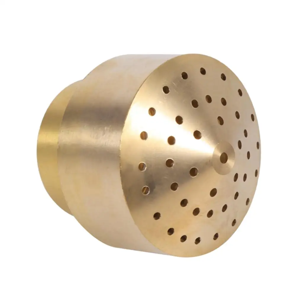 Decorative Brass Fountain Nozzle Spray Head Garden Water Feature Pond Sprinkler for Outdoor Fountain Pump