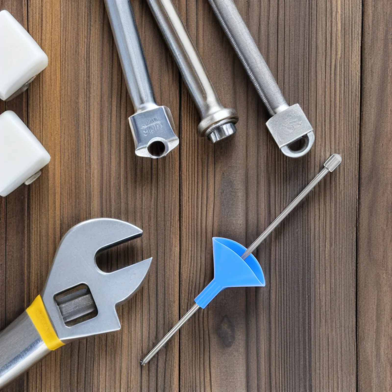 قضيب اختبار الأنابيب من الفولاذ المقاوم للصدأ طقم كشف تسرب المياه عالي الدقة لمحدد تسرب السباكة تحت الأرض خفيف الوزن #1