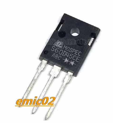 

5 шт., S60D45CE TO-247 60A 45V
