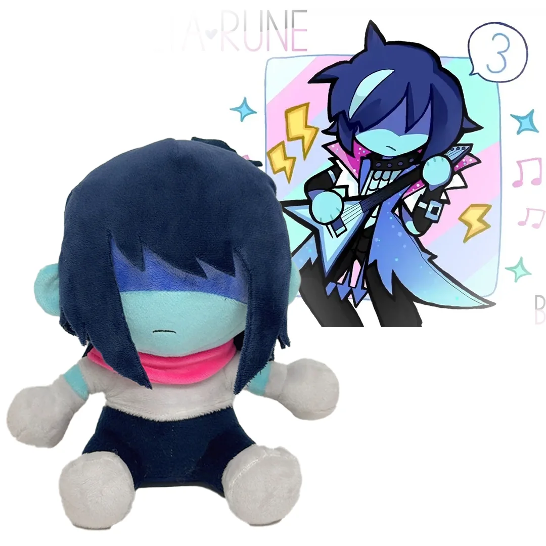 Kirs Plushie Toy Deltarune Soft Pillow Gift Deltarune Game Peripheral Birthday Xmas Gifts Toys for Kids Home Decor