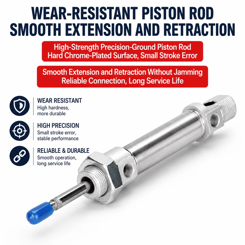 Round mini stainless steel air pneumatic cylinder DSNU Series 10 12 16 20 25 32 40 Bore 25-300mm DSNU-25-20-PPV-A AFR Brand ﻿