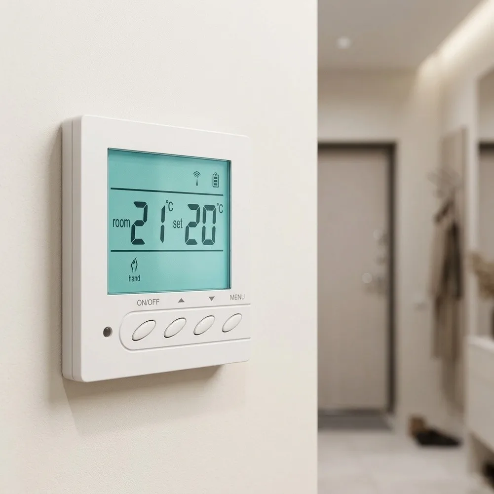 Multi-Zone Central Controller for For water Based Floor Heating with Linkage Control and Energy Efficient Operation