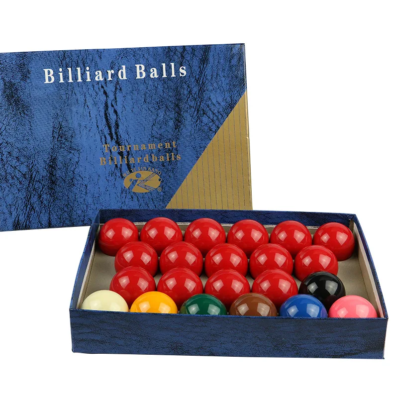 Billiard Ball British Snooker Ball Set, 2 1/16-Inch Balls Set 52.5Mm, with 15 Reds Snooker 22 Ball Set