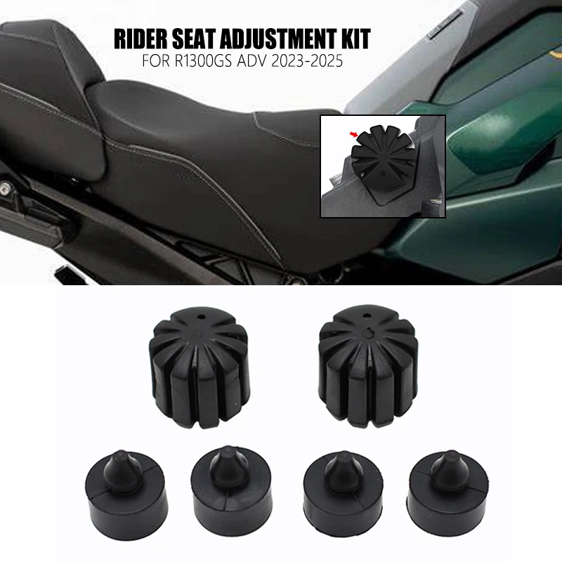 

For BMW R1300GS R 1300 GS Adventure R1300 GS R 1300GS ADV 2023 2024 2025 Rubber Rider Seat Saddle Height Adjustment Kit 10mm