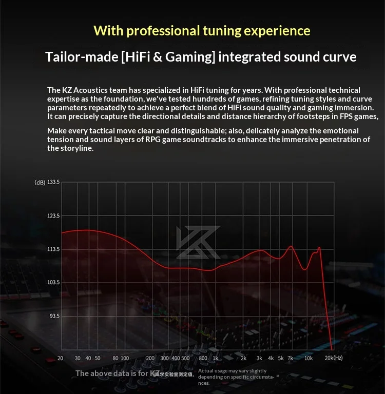 KZ KZ Duet Ohrhörer Hifi Bass Earbud Quad Core Dual Dynamic Driver HD Dual Mic Abnehmbares Kabelgebundenes Headset für Musik und Gaming – Detail 5