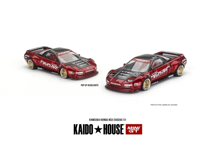 Kaido House + MINIGT 1/64 닛산 스카이라인 GT-R (R34)(R33) 혼다 NSX 레이싱 Kaido Works V3 V2 KHMG 자동차 합금 다이캐스트 금속 모델