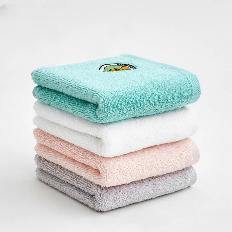 2024 Soft and Comfortable Towel 25x50 Baby Face Towel Cotton Towel Embroidered Hand Towel Baby Drool Towel