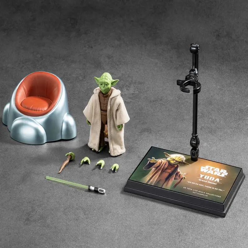 ZD Toys Star Wars 1/10 Scale Movable Figure Darth Vader Grogu Yoda R2-D2 The Mandalorian Stormtrooper Collectible Model Toy Gift - view 5