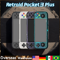 Retroid Pocket 3 Plus Handheld Retro Game Console video game PSP Gift Birthday Gift Video Game Consoles Retro Game Console 4.7