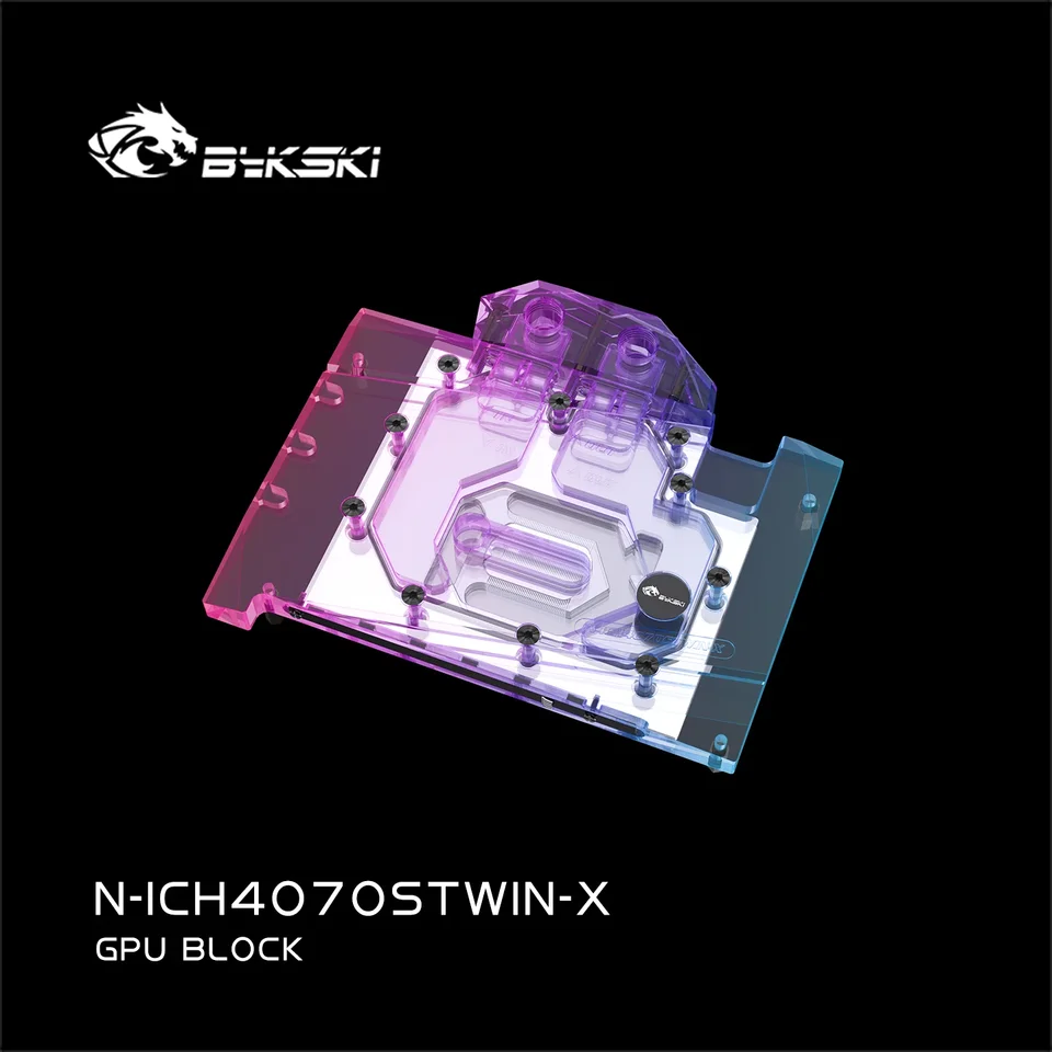 Bykski GPU Water Block for INNO3D RTX 4070 SUPER TWIN X2 RTX4070TI