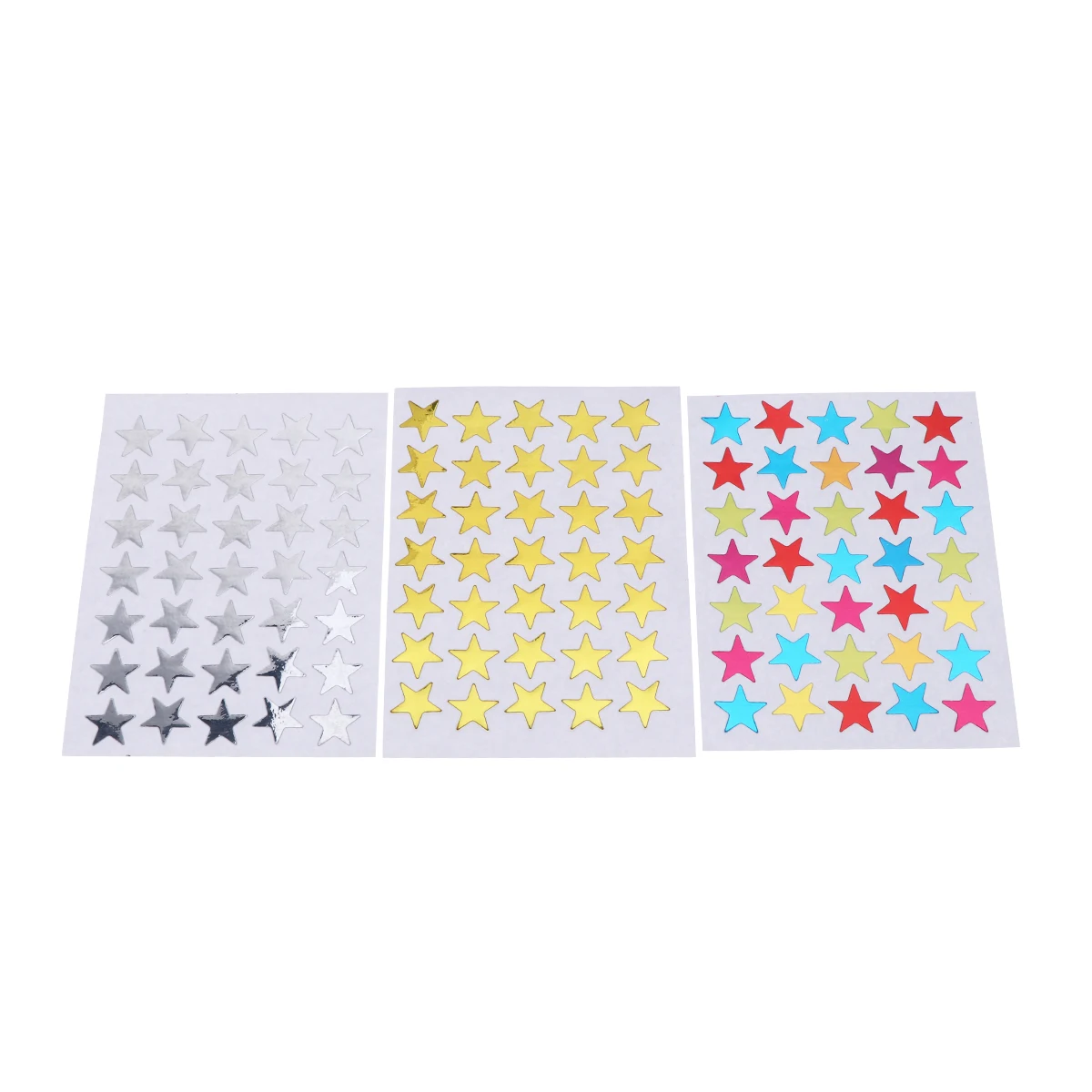 

6 Bags 5 Star Stickers for Kids Classroom Supplies Rewarding Pentagram Labels Children Books Charts Certificates Gifts
